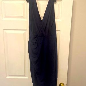 Navy blue dress
